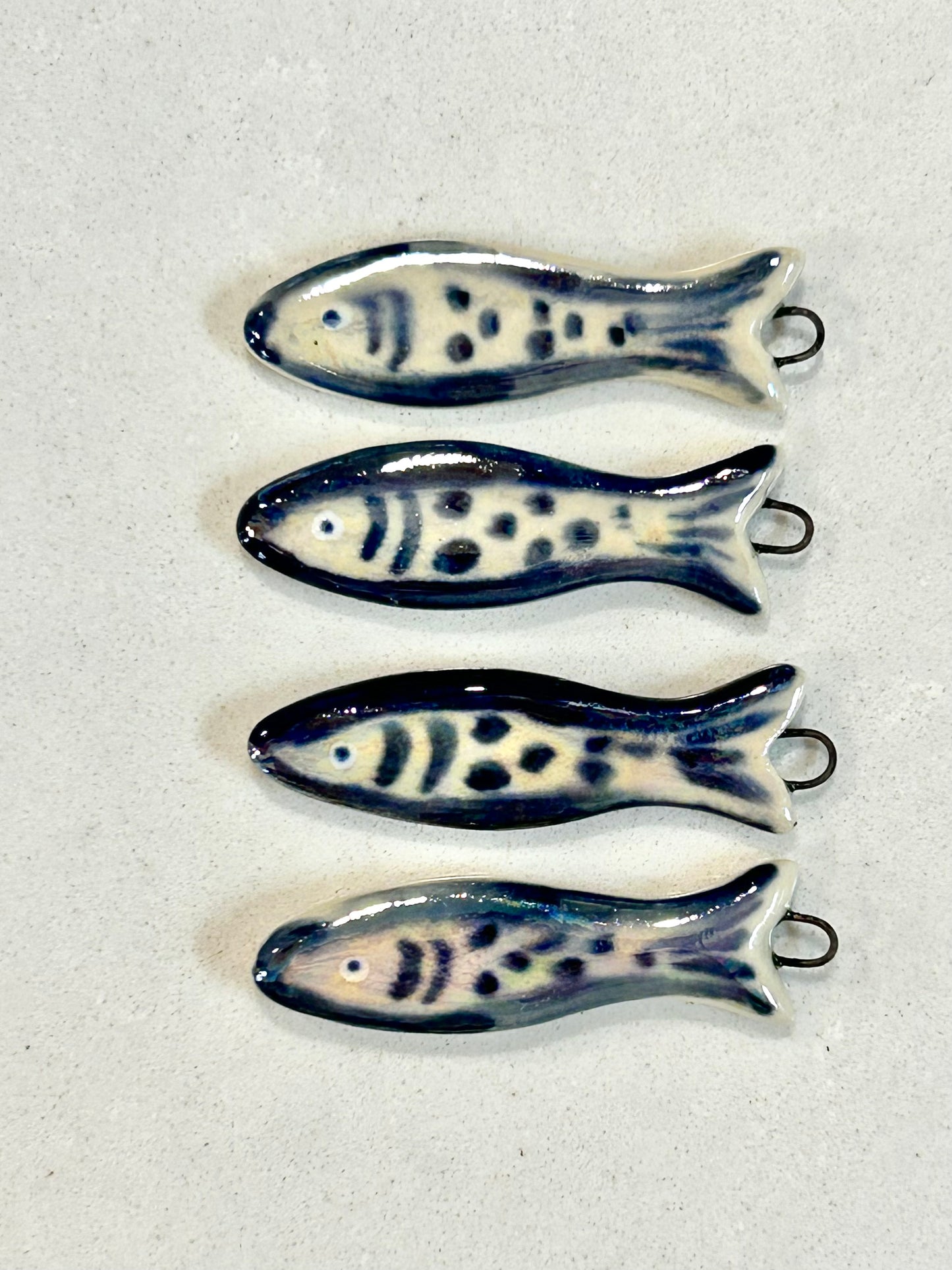 Pearly Sardine Charm