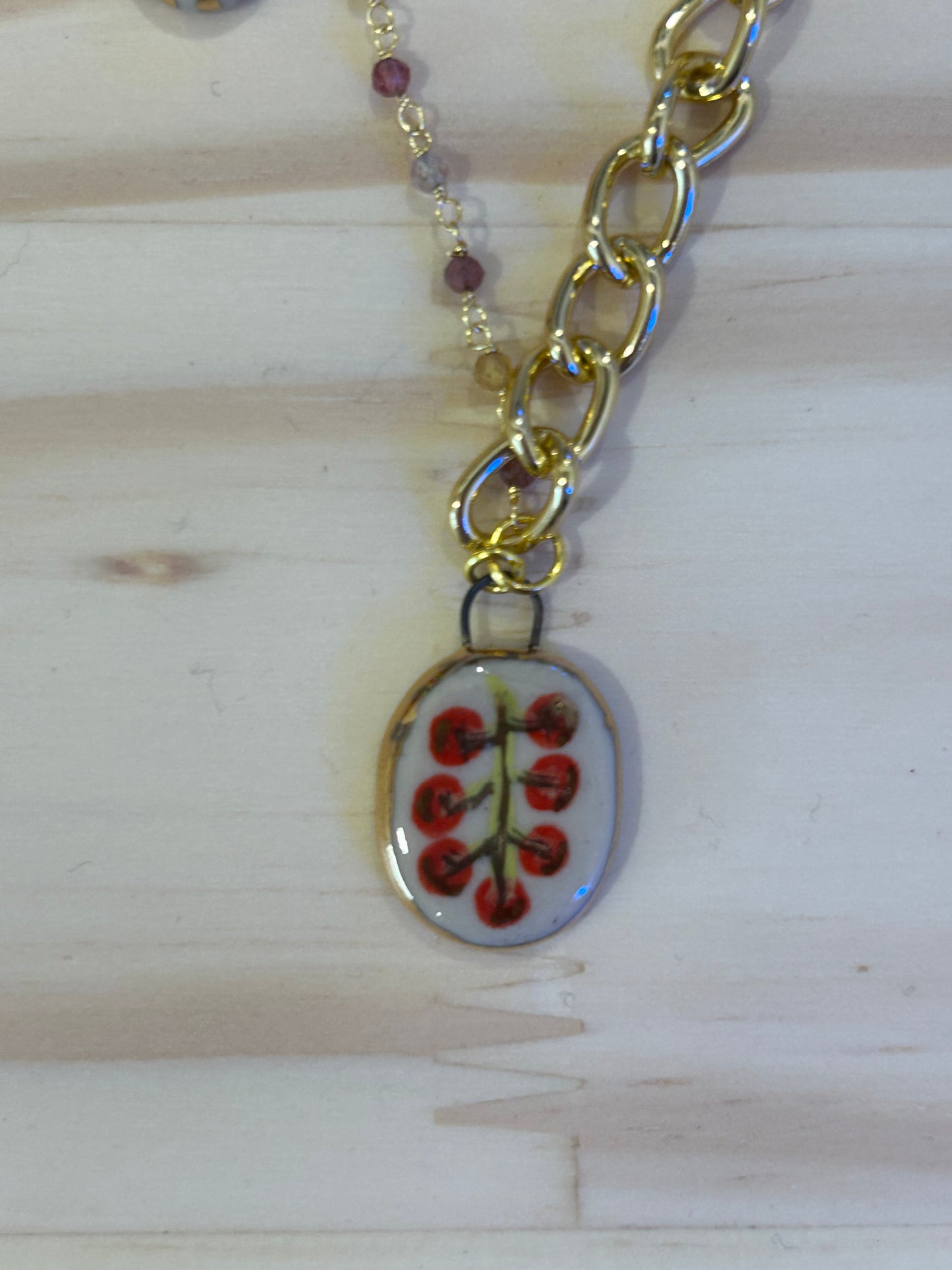 Tomato Season Necklace