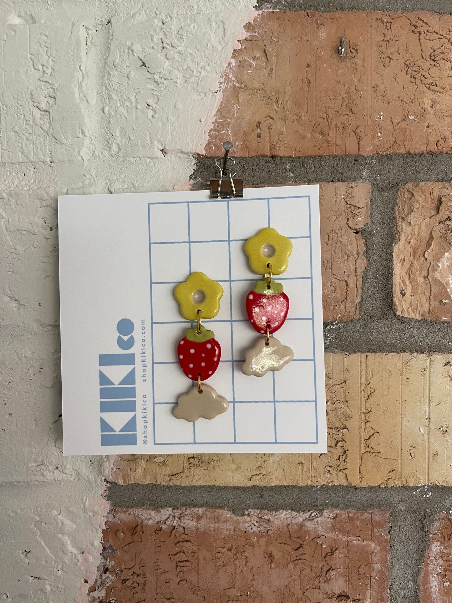 Strawberry Fields Earring