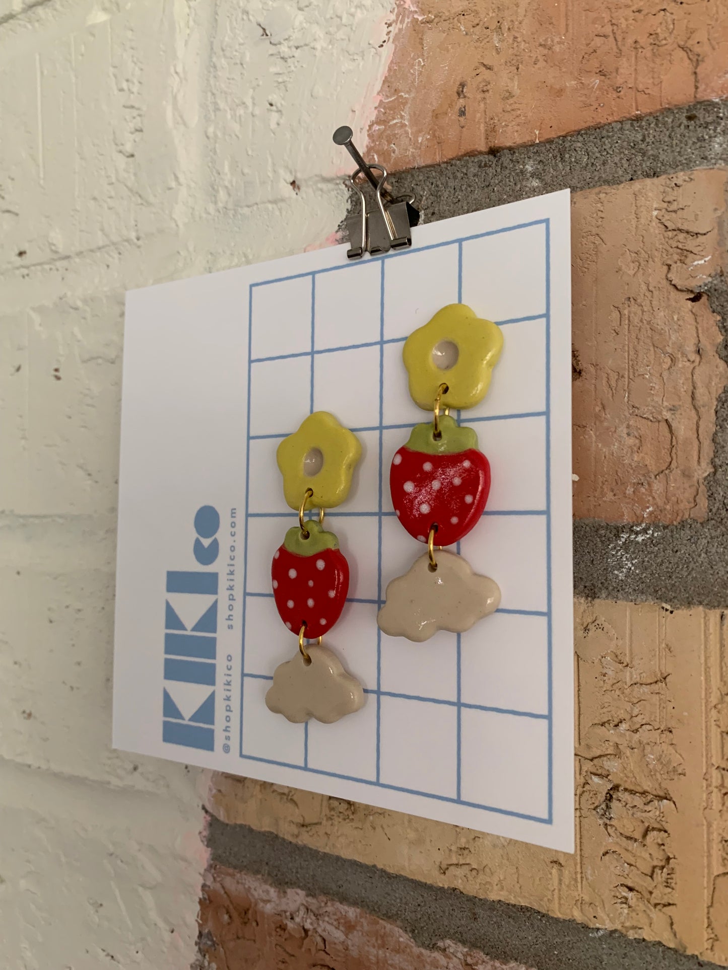Strawberry Fields Earring