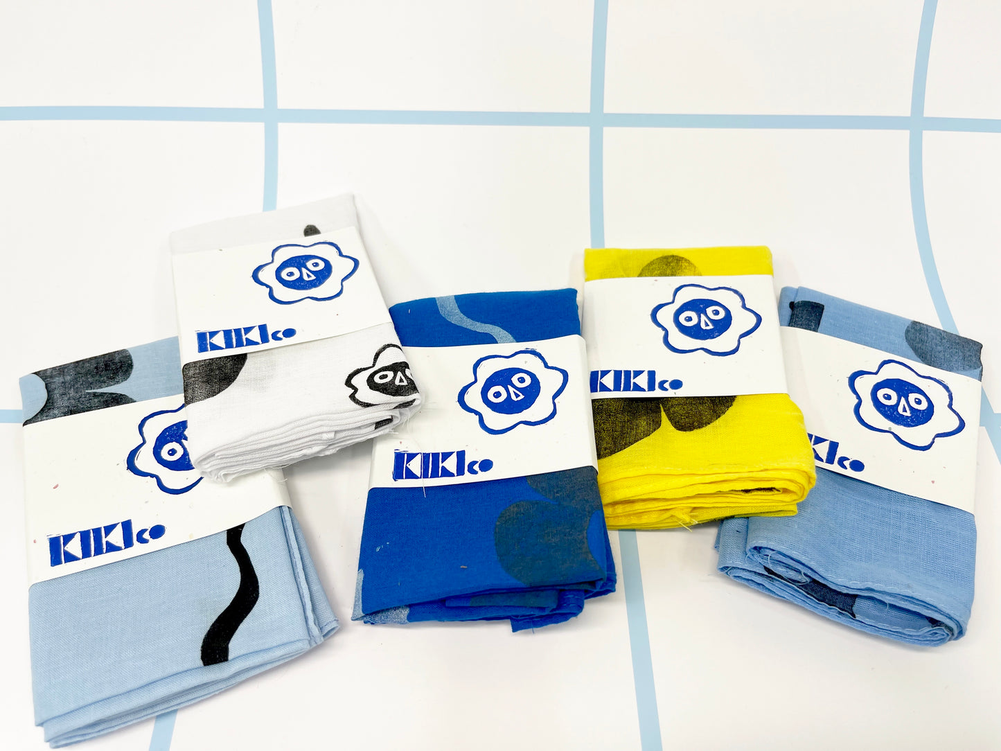 Hand Printed Bandana