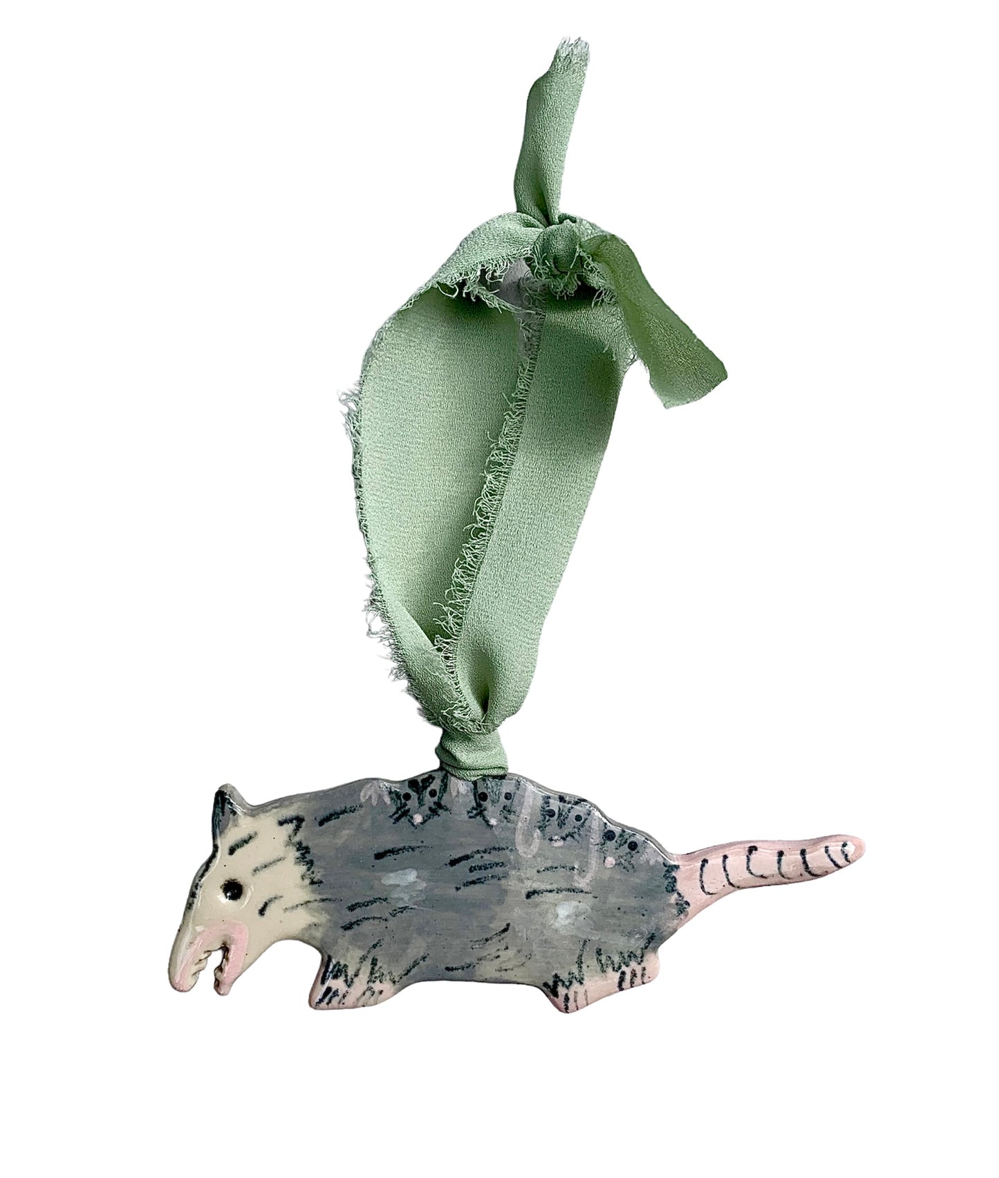 Tlacuache Family Ornament